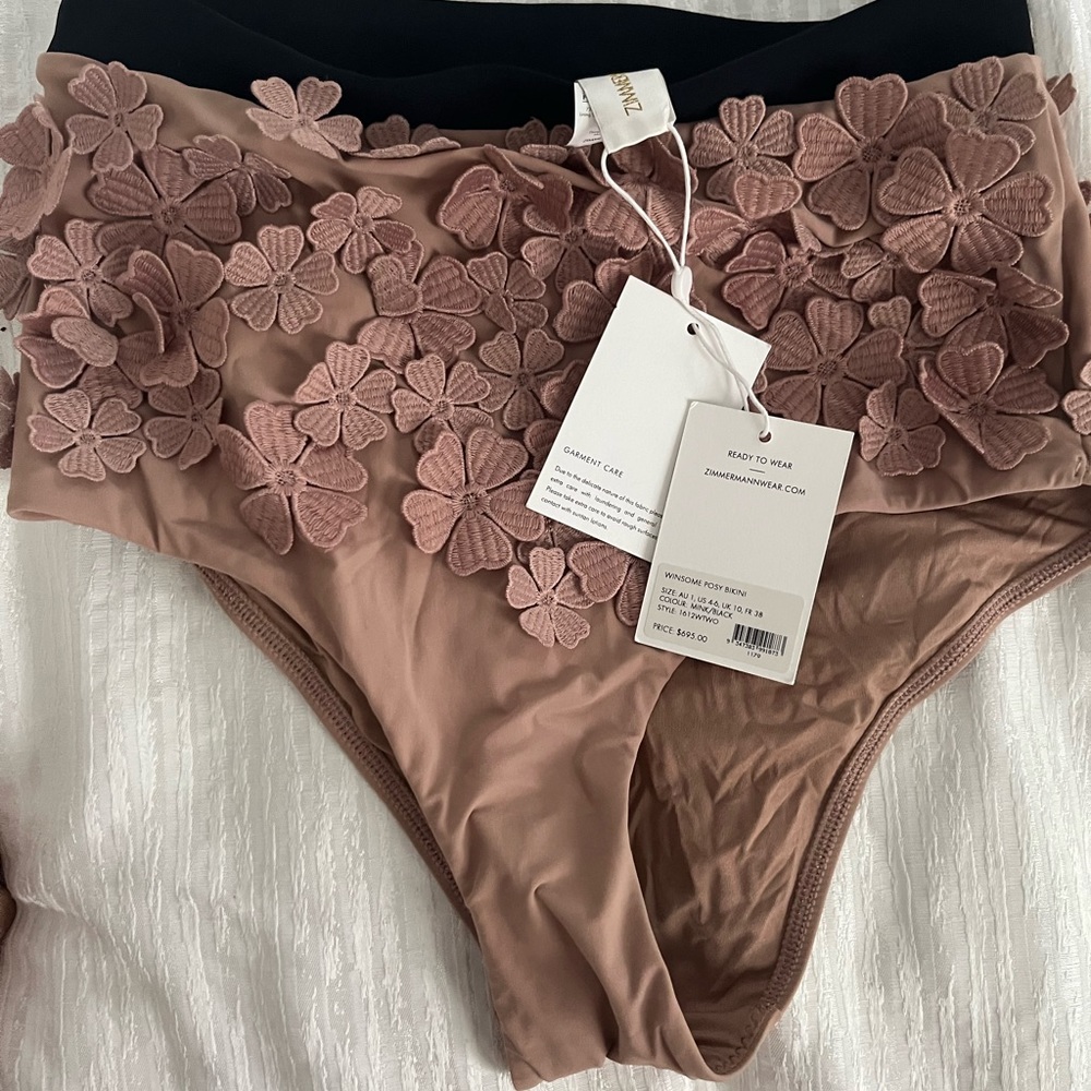 Zimmerman high waisted bikini  bottoms